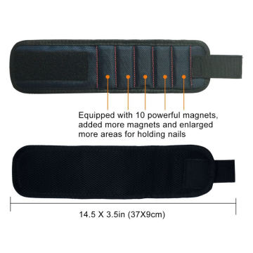 Hot Selling Strong Magnetic Wristband for Holding Tools with 10 PCS Magnets